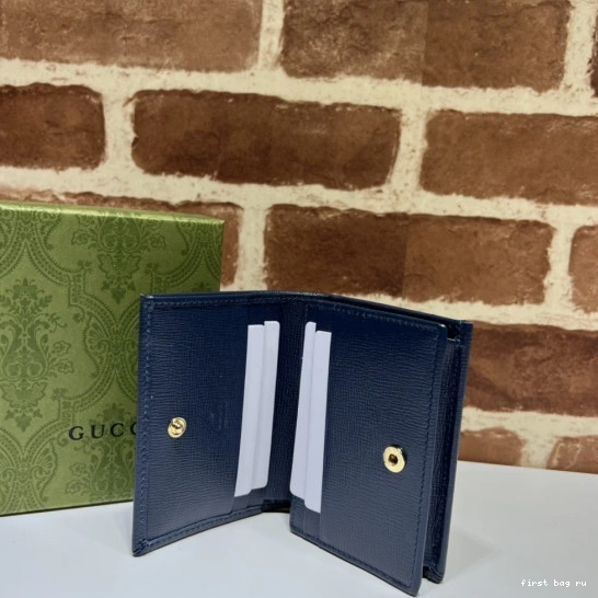 First bag ru Horsebit card Gucci 1955 case wallet 0712